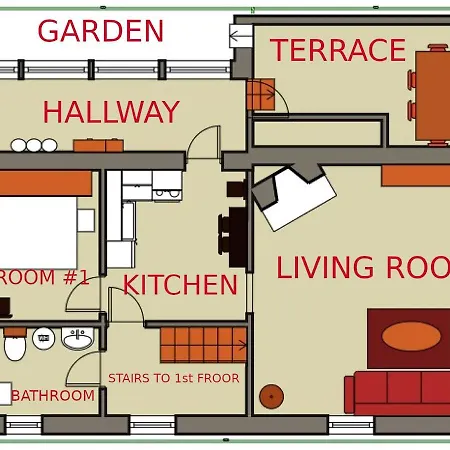 Semesterbostad House Tinca *